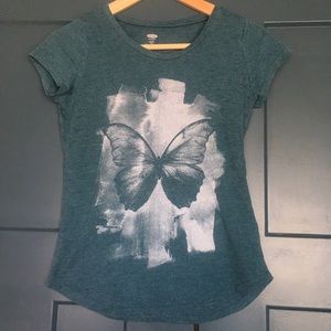 Old Navy butterfly tee